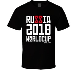 England Russia 2018 World Cup Football Soccer Futbol T Shirt England Russia 2018 World Cup Football Soccer Futbol T Shirt