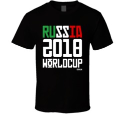 Iran Russia 2018 World Cup Football Soccer Futbol T Shirt Iran Russia 2018 World Cup Football Soccer Futbol T Shirt