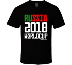 Portugal Russia 2018 World Cup Football Soccer Futbol T Shirt Portugal Russia 2018 World Cup Football Soccer Futbol T Shirt