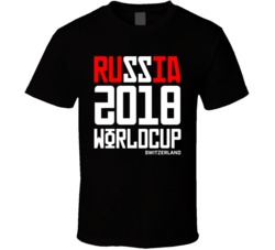 Switzerland Russia 2018 World Cup Football Soccer Futbol T Shirt Switzerland Russia 2018 World Cup Football Soccer Futbol T Shirt