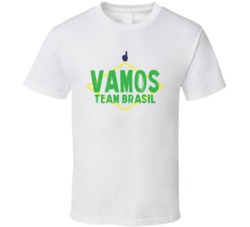 Vamos Team Brasil World Cup Soccer Football Futbol Sports Fan T Shirt Vamos Team Brasil World Cup Soccer Football Futbol Sports Fan T Shirt