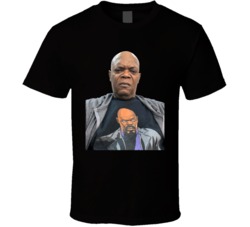 Samuel L Jackson Wearing Selfie Inception Indulgence T Shirt