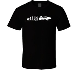 Evolution Mechanic Muscle Car Owner Lover Old School Worn Look Black T Evolution Mechanic Muscle Car Owner Lover Old School Worn Look Black T