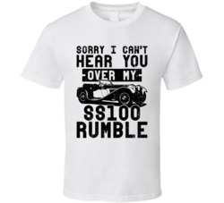1936 Ss Cars Ss100 Can't Hear You Over My Car Rumble Worn Look T Shirt 1936 Ss Cars Ss100 Can't Hear You Over My Car Rumble Worn Look T Shirt