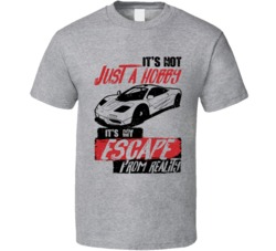 1992 Mclaren F1 It's Not A Hobby Escape Reality Car Worn Look T Shirt 1992 Mclaren F1 It's Not A Hobby Escape Reality Car Worn Look T Shirt