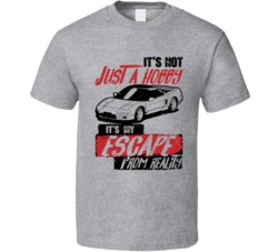 1995 Honda Nsx It's Not A Hobby Escape Reality Car Worn Look T Shirt 1995 Honda Nsx It's Not A Hobby Escape Reality Car Worn Look T Shirt
