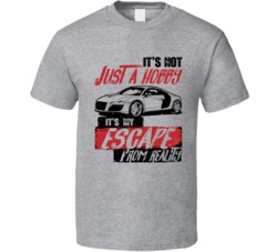 2006 Audi R8 It's Not A Hobby Escape Reality Car Worn Look T Shirt 2006 Audi R8 It's Not A Hobby Escape Reality Car Worn Look T Shirt