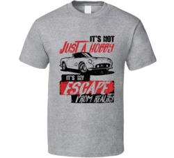 1963 Ferrari 250 It's Not A Hobby Escape Reality Car Worn Look T Shirt