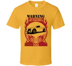 Austin Healey 100 Warning May Start Talking About My Car Worn Look T S