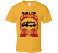 Austin Healey 3000 Warning May Start Talking About My Car Worn Look T 