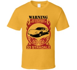 Alfa Romeo 33 Stradale Warning Start Talking About My Car Worn Look T 