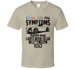 1956 Austin Healey 100 Googled My Symptoms Drive My Car Worn Look T Sh