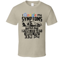1967 Ferrari 330 P4 Googled My Symptoms Drive My Car Worn Look T Shirt