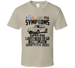 1963 Tvr Griffith 200 Googled My Symptoms Drive My Car Worn Look T Shi