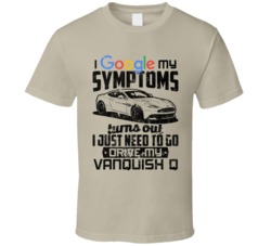 Aston Martin Vanquish Q Googled My Symptoms Drive My Car Worn Look T S