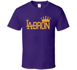 Labron La Los Angeles Basketball Lebron James T Shirt Labron La Los Angeles Basketball Lebron James T Shirt