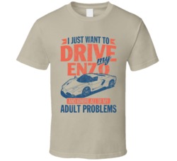 2002 Ferrari Enzo Just Drive Ignore My Adult Problems Car Worn Look T 