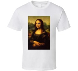 Black Eye Mona Lisa Parody T Shirt Black Eye Mona Lisa Parody T Shirt