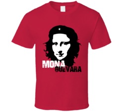Che Guevara Mona Lisa Parody T Shirt Che Guevara Mona Lisa Parody T Shirt