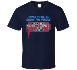 Tennessee Fuck Rest Afc South Wheel Of Fortune Football Worn Look T Sh
