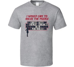 Houston Fuck Rest Afc South Wheel Of Fortune Football Worn Look T Shir
