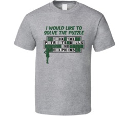 New York Fuck Rest Afc East Wheel Of Fortune Football Worn Look T Shir
