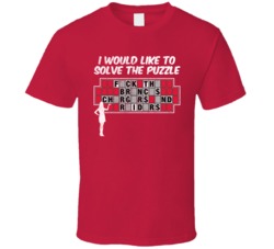 Kansas City Fuck Rest Afc West Wheel Of Fortune Football Worn Look T S