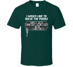 Philadelphia Fuck Rest Nfc East Wheel Of Fortune Football Worn Look T 