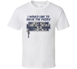 Dallas Fuck Rest Nfc East Wheel Of Fortune Football Worn Look T Shirt
