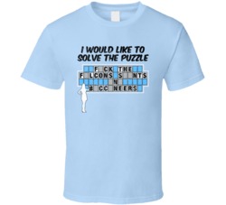 North Carolina Fuck Rest Nfc South Wheel Of Fortune Football Worn Look