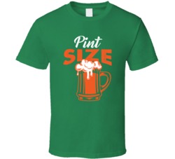 Pint Size Father Son Daughter Beer Lager T Shirt Pint Size Father Son Daughter Beer Lager T Shirt