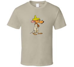 Slow Poke Rodriguez Cartoon Mouse T Shirt Slow Poke Rodriguez Cartoon Mouse T Shirt