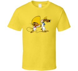 Speedy Gonzalez And Slow Poke Rodriguez Cartoon T Shirt