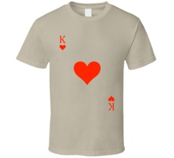 King Of Hearts Halloween Costume T Shirt King Of Hearts Halloween Costume T Shirt