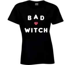 Bad Witch Halloween Costume Ladies T Shirt Bad Witch Halloween Costume Ladies T Shirt
