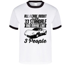 Alfa Romeo 33 Stradale All I Care About Is Maybe 3 People Worn Look T 