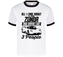Pagani Zonda All I Care About Is Maybe 3 People Worn Look T Shirt