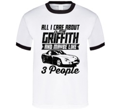 Tvr Griffith All I Care About Is Maybe 3 People Worn Look T Shirt