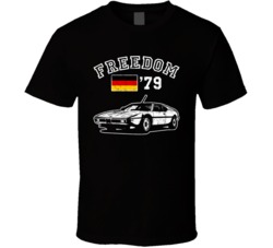 1979 Bmw M1 Freedom Car Fan Worn Look T Shirt 1979 Bmw M1 Freedom Car Fan Worn Look T Shirt