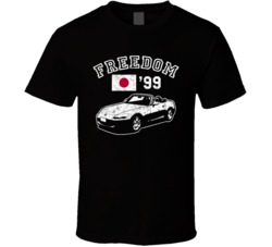 1999 Honda S2000 Freedom Car Fan Worn Look T Shirt 1999 Honda S2000 Freedom Car Fan Worn Look T Shirt