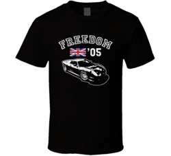 2005 Noble M12 M400 Freedom Car Fan Worn Look T Shirt 2005 Noble M12 M400 Freedom Car Fan Worn Look T Shirt