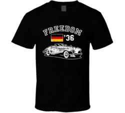 1936 Mercedes-benz 540k Freedom Car Fan Worn Look T Shirt 1936 Mercedes-benz 540k Freedom Car Fan Worn Look T Shirt