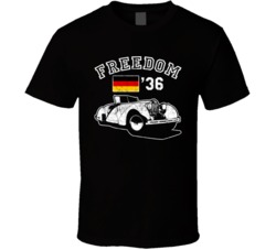 1936 Bugatti Type 57t Freedom Car Fan Worn Look T Shirt 1936 Bugatti Type 57t Freedom Car Fan Worn Look T Shirt