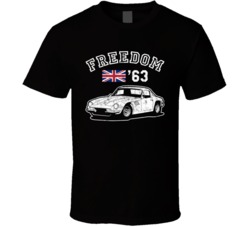 1963 Tvr Griffith 200 Freedom Car Fan Worn Look T Shirt 1963 Tvr Griffith 200 Freedom Car Fan Worn Look T Shirt