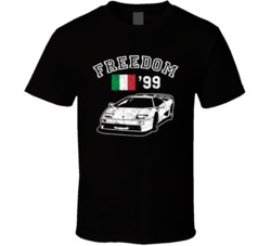 1999 Lamborghini Diablo Sv Freedom Car Fan Worn Look T Shirt 1999 Lamborghini Diablo Sv Freedom Car Fan Worn Look T Shirt