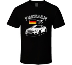 2015 Mercedes Benz Slk Freedom Car Fan Worn Look T Shirt 2015 Mercedes Benz Slk Freedom Car Fan Worn Look T Shirt