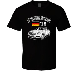 2015 Mercedes Benz C63 Amg Freedom Car Fan Worn Look T Shirt 2015 Mercedes Benz C63 Amg Freedom Car Fan Worn Look T Shirt