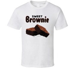 Vector Chocolate Brownies Isolated On White Background Two Brownie Cak
