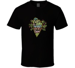 Handwritten Quote About Ice Cream Life Is Better With Ice Cream Vector
