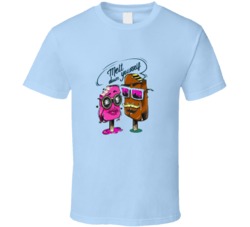 Melting Ice Cream Prin For T-shirt Hipster Old Style Inscription Melt 